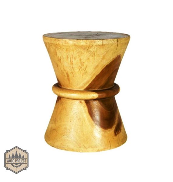 Chess Stool Solid Wood