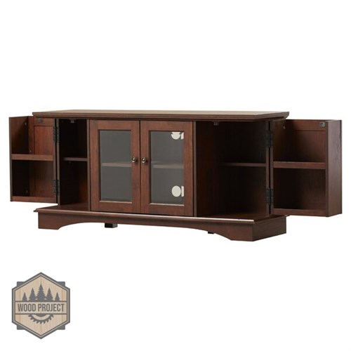 Meja TV Minimalis Kayu Jati Solid Wood