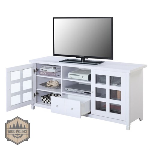 Meja TV Minimalis Murah Putih
