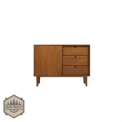 Nakas Kecil Minimalis Solid Wood