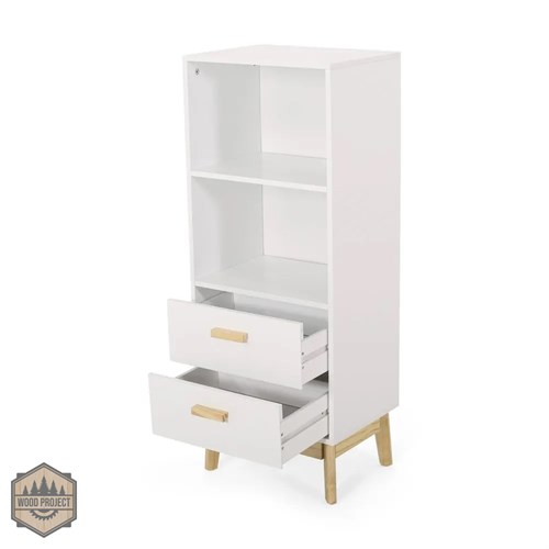 Nakas Putih Tinggi Minimalis